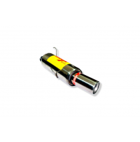 Escape Trasero Inoxidable / Peugeot 206 1.1i 8v Porton Trasero 09/98-01 Rc Racing