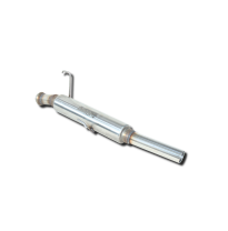 ESCAPE TRASERO INOXIDABLE PEUGEOT 206 2.0I 16V GTI 137 Año: 00- MºRFN GRUPO-N USO EXCLUSIVO PARA COMPETICIÓN:PEUGEOT 206 1Ø50 RC