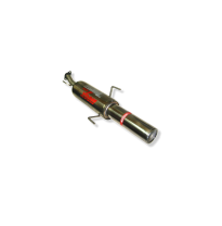 Escape Trasero Inoxidable / Opel Astra G 1.8i 16v Coupe 10/00- Rc Racing