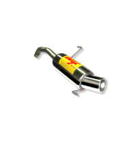 Escape Trasero Inoxidable No Homologado / Alfa Romeo 147 1.9 Jtd 09/00-06 Rc Racing