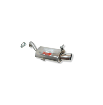 Escape Trasero Inoxidable No Homologado / Renault Clio Ii Sport 2.0i Rs 16v 00- Rc Racing