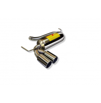 Escape Trasero Inoxidable / Volkswagen Golf Iv 2.0i 4*4 00- Rc Racing