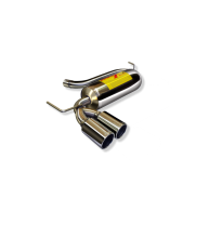 Escape Trasero Inoxidable / Volkswagen Golf Iv 1.9i Tdi 4*4 00- Rc Racing