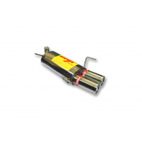 Escape Trasero Inoxidable / Opel Corsa C 1.8i 16v 2000- Rc Racing