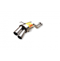 Escape Trasero Inoxidable No Homologado / Bmw M3 E-36 3.2 24v Berlina 96-99 Rc Racing