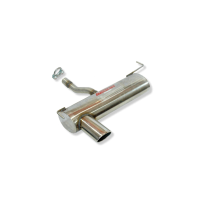 Escape Trasero Inoxidable No Homologado / Seat Leon 2.8i Vr6 4*4 10/00- Rc Racing