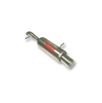 Escape Trasero Inoxidable No Homologado / Citroën C3 / Citroën C2 1.6i 16v 02/02-08/10 Rc Racing