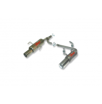 Escape Trasero Inoxidable No Homologado / Opel Astra H 2.0 16v 04- Rc Racing