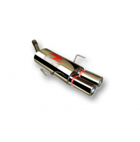 Escape Trasero Inoxidable No Homologado / Opel Astra H Gtc Coupe 1.9 Cdti 05- Rc Racing