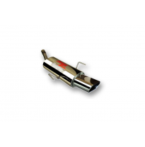 Escape Trasero Inoxidable No Homologado / Opel Astra H Gtc Coupe 1.9 Cdti 05- Rc Racing