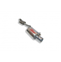 Escape Trasero Inoxidable No Homologado / Mercedes Benz Slk Kompressor 2.3 16v 97-00 Rc Racing