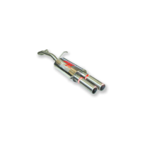 Escape Trasero Inoxidable No Homologado / Seat Ibiza Iii 1.8 Turbo 20v 04- Rc Racing