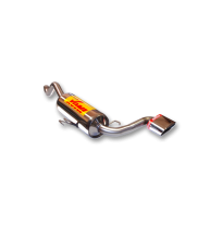 Escape Trasero Inoxidable No Homologado / Fiat Punto Ii 1.2i 8v 11/99-06 Rc Racing