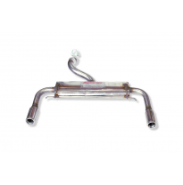 Escape Trasero Inoxidable No Homologado / Renault Clio / Renault Clio Iii Sport 2.0i Rs 16v 43714 Rc Racing