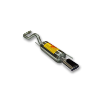 Escape Trasero Inoxidable No Homologado / Volkswagen Polo 1.6i 16v Gti 10/99-01 Rc Racing