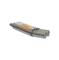 Escape Trasero Inoxidable No Homologado / Bmw 320d E-92 Coupe 07- Rc Racing