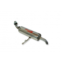 Escape Trasero Inoxidable No Homologado / Smart 452 Roadster 04/03-11/05 Rc Racing