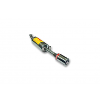 Escape Trasero Inoxidable / Opel Vectra a 2.0i 8v Berlilna 08/90-08/94 Rc Racing