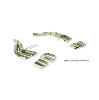 Escape Trasero Inoxidable Grupo-a Competicion / Porsche Macan S 3.0 Tdi V6 13- Rc Racing