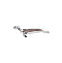 Escape Trasero Inoxidable No Homologado / Renault Clio Iv Rs 220 Edc 1.6t 15- Rc Racing