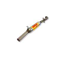 Escape Trasero Inoxidable Grupo-N Competicion / Volkswagen Golf Ii 2.0i 8v -91 Rc Racing