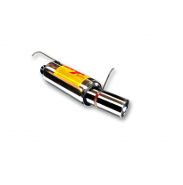 Escape Trasero Inoxidable / Citroën Ax 1.1 Tre 86-89 Rc Racing