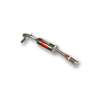 Escape Trasero Inoxidable / Alfa Romeo 75 2.0i 89-12/91 Rc Racing