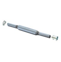 TRAMO INTERMEDIO CON SILENCIADO INOXIDABLE / VOLKSWAGEN GOLF II 2.0I 8V -91 RC RACING