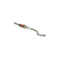 TRAMO INTERMEDIO CON SILENCIADO INOXIDABLE / PEUGEOT 206 1.6I 8V 99- RC RACING