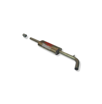 TRAMO INTERMEDIO CON SILENCIADO INOXIDABLE / RENAULT MEGANE II 1.6I 16V 3 PUERTAS 02- RC RACING