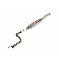 TRAMO INTERMEDIO CON SILENCIADO INOXIDABLE / HONDA CIVIC V  / HONDA CIVIC 1.6I 16V VTI 96-01 RC RACING