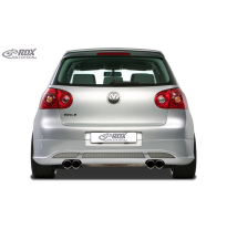 RDX Extension paragolpes trasero VW Golf 5 &quot;V2&quot; with exhaust hole left &amp; right Material:ABS