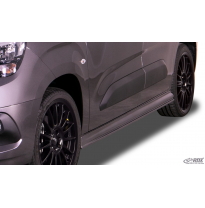 RDX Pareja de taloneras OPEL Combo Life &amp; Cargo 2018+ &quot;Edition&quot; ABS