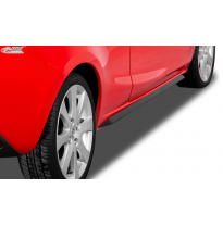 RDX Pareja de taloneras MAZDA 2 (DE) 2007-2014 "DIFUSORES DE TALONERA"  ABS