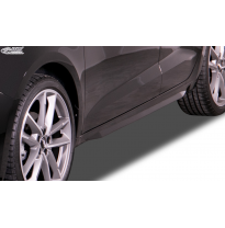 RDX Pareja de taloneras AUDI A1 (GB) &quot;DIFUSORES DE TALONERA&quot; ABS