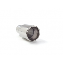 Cola Redonda 80 Mm Acero Inox Con Tubo De Entrada 45 Mm - Largura 160 Mm
  Universal Colas De Escape Ro.80 Ragazzon