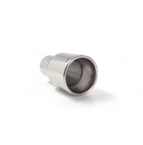 Cola Redonda 90 Mm Acero Inox Con Tubo De Entrada 45 Mm - Largura 160 Mm
  Universal Colas De Escape Ro.90 Ragazzon