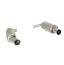 Escape Trasero Doble Acero Inox Salidas Redondas 90 Mm Sport Line
  Mini R55 Clubman 2007&gt;&gt;2014 Jcw 1.6 (155kw) 11/2007&gt;&gt; Ra