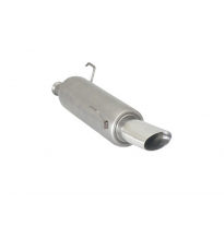 Escape Trasero Acero Inox Con Salida Ovalada 110x65 Mm Sport Line
  Peugeot 206 1.6 Hdi (80kw) 2001&gt;&gt; + 1.6 Hdi Fap (80kw) 2