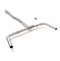 Tramos traseros grupo N dobles en acero inox para codas estéticas originales
 Línea con diámetro mejorado 76 mm
 
 Grupo N - SIN