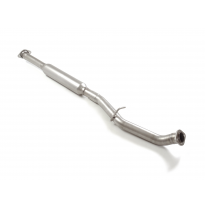 Tramo intermedio con silencioso en acero inox para instalar con Silencioso trasero original</p>
 Línea con diámetro mejorado 63,