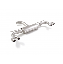 Silencioso trasero dobles en acero inox para codas estéticas originales
 Línea con diámetro mejorado 70 mm
 
 CON HOMOLOGACION C