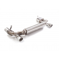 Silencioso trasero doble en acero inox con salidas redondas 102 mm Sport Line  </p>
 
 
 CON HOMOLOGACION Porsche 911 (964) 1989