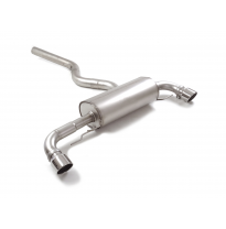 Silencioso trasero doble en acero inox con salidas redondas 102 mm Sport Line  </p>
 
 
 - BMW Serie2 G42(Coupè) 2021>> 218I (11