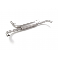 Silencioso trasero en acero inox
 Línea con diámetro mejorado 60 mm </p>
 
 CON HOMOLOGACION Alfa Romeo Tonale(965) 2022>> 1.3T