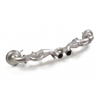 Silencioso trasero en acero inox grupo N</p>
 con valvulas integradas.Las válvulas son accionadas mediante el motor original.  <