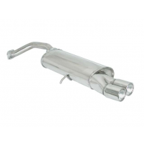 Escape Trasero Acero Inox Salidas Redondas 2x80 Mm
  Alfa Romeo 166 2.4 Jtd (100 / 103 / 110kw) 10/1998&gt;&gt; Ragazzon