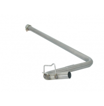 Tramo Supresor Catalizador Grupo N + Tramo Intermedio Grupo N Acero Inox
  Renault Clio 1990&gt;&gt;1998 1.8 I 16v Kat. (100kw) 01/199