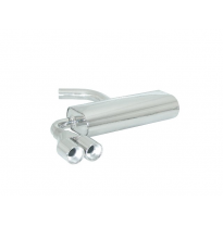 Escape Trasero Acero Inox Salidas Redondas 2x80 Mm
  Volkswagen Golf Mk5 2.0 Turbo Fsi Gti (147/169kw) 11/2003&gt;&gt; Ragazzon