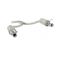 Escape Trasero Doble Acero Inox Salidas Redondas 90 Mm - Modificación Del Parachoques Original
  Alfa Romeo 159 1.9jtdm (88/